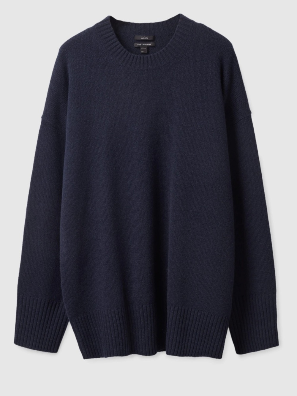 COS Oversized Cashmere Sweater Sz L